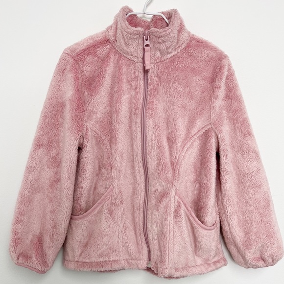 Place Other - Place girls pink faux fur jacket Sz XS 4